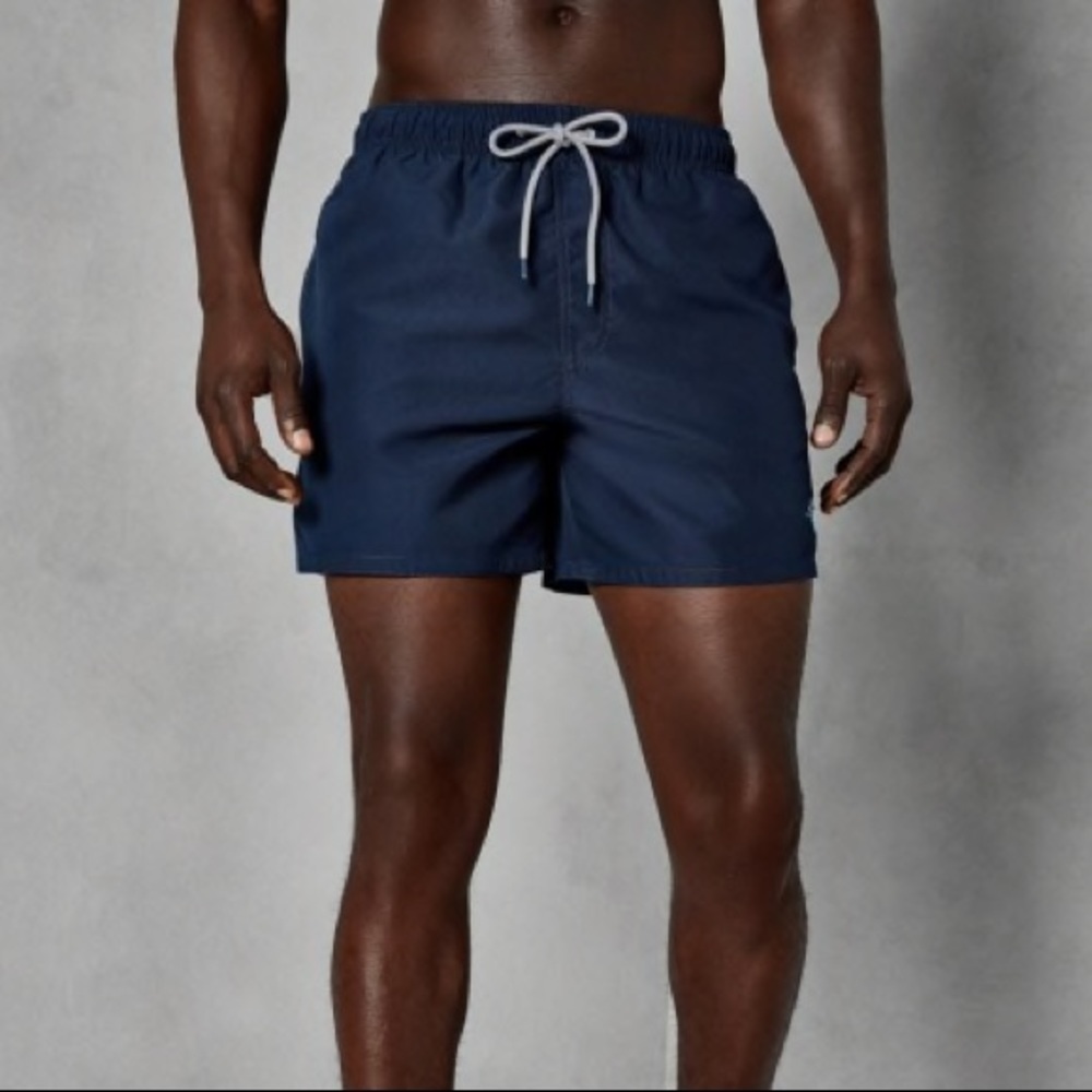 Men’s Ted Baker lined drawstring swim trunks